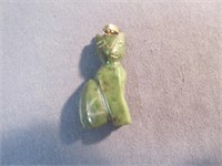 Jade Cat Necklace Pendant