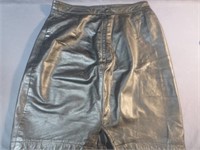 Size 10 Leather Skirt
