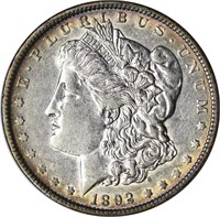 1892 MORGAN DOLLAR - XF DETAILS, CLEANED