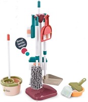 Kids Cleaning Set  Pretend Play  Mop (18pc)