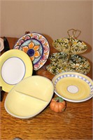 Yellow Dish Lot