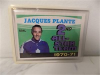 Jacques Plante 2nd All star Team 1970-71 #256 OPC