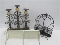 Decorative Metal Lot