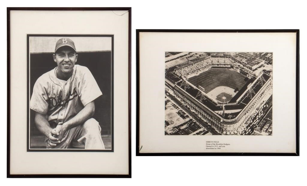 Brooklyn Dodger's Baseball Photographs, 2