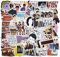 2 Pack The Friends TV Show Stickers, 50 Pack