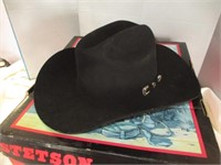 Stetson Skyline Black 4X Beaver Western Hat & Box