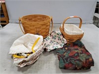 (2) Longaberger Baskets