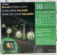 Sunforce Solar String Light 18 Led Bulbs