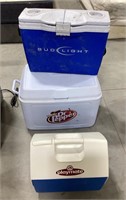 3-Coolers-Rubbermaid, Playmate & Bud Light