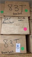 Lot of 3 Boxes of Baseball Cards /82/83/83