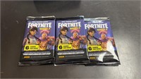 Lot of 3 Fortnite Series 3 Trading Card Packs