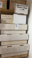 Lot of 6 Boxes of Sports Cards Variety