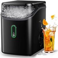 33lb Nugget Ice Maker Countertop, Silonn