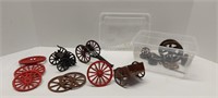 VINTAGE TOY MILITARY WHEELS