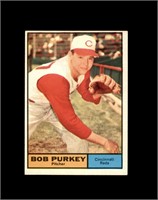 1961 Topps #9 Bob Purkey EX to EX-MT+