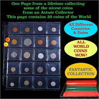 20 Great Coins of the World, hand selected, many t