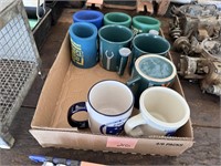 Flat of Coffee Mugs