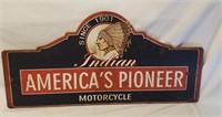 Indian Motorcycle Plak