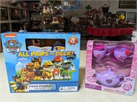 Paw Patrol Puzzle & Princess Tea Set