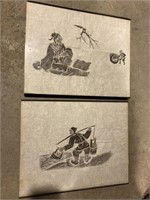 Vintage Inuit Unframed Prints