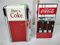 Coca-Cola napkin dispenser, miniature Coca-Cola