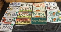 GROUP OF LICENSE PLATES
