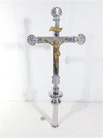 Croix de procession d'église,  vintage