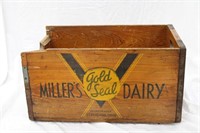 MILLERS DAIRY CRATE