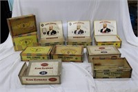 KING EDWARD ADVERTISING BOXES