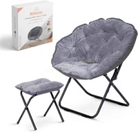 RLAXIA Saucer Chair 31.5x31.5x31.5  Grey