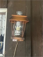 Wall light lantern