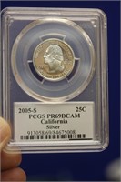 PCGS Graded Silver Quarter