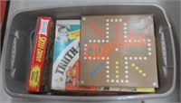 Large lot of vintage games includes Aggravation,