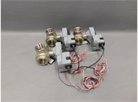 (3) Belimo 1-1/4" Stainless Valves
