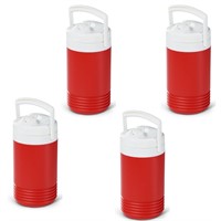 Lot of 4: Igloo 1Gallon Laguna Sport Beverage Jugs