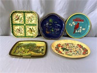 Vintage Metal Trays