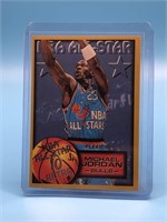 Michael Jordan Fleer 96-97 NBA All-Star 10 Retro