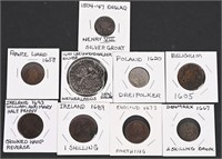 FOREIGN COIN LOT 16TH & 17TH CENTURIES