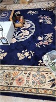 RUG 9' 9" x 12' 6", needs cleaning, pet friendly,