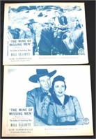 Original "The Valley of Vanishing Men" lobby cards