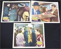 Three original "Kentucky" lobby cards