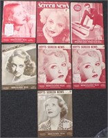 Eleven stills/publicity from Bette Davis movies