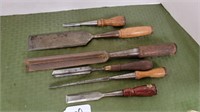 CHISEL AND LATHE TOOL LOT