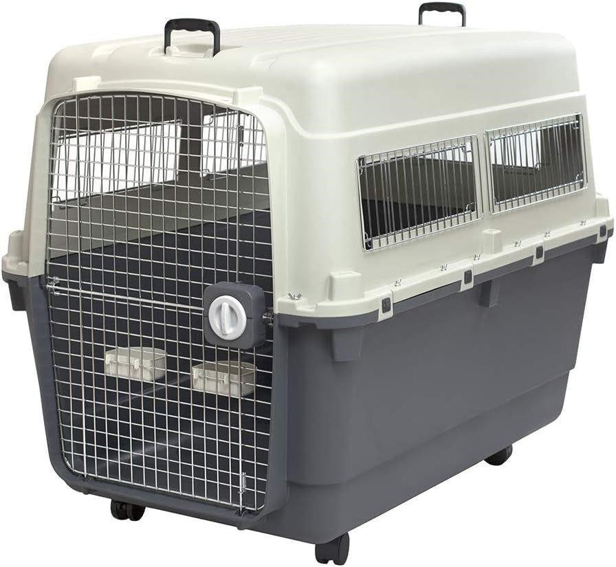 SportPet Designs Plastic Kennels Rolling