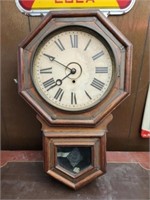 Vintage Wall Clock As Is