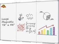 Large Magnetic 72" x 48" Dry Erase Board