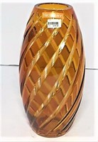 Nachtmann Amber Glass Vase