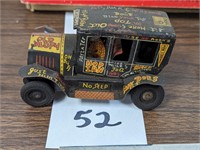Line Mar Old Jalopy Tin Toy Car
