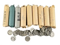 $20 Face Jefferson Silver War Nickels