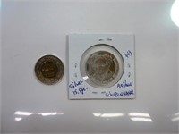 10 Deutsche Mark 1988 15.5 gr silver AU